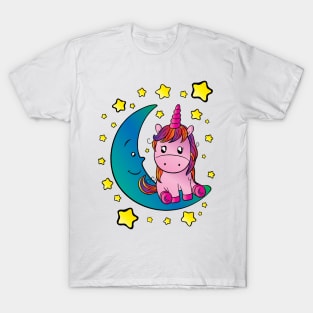 Unicorn & Moon T-Shirt